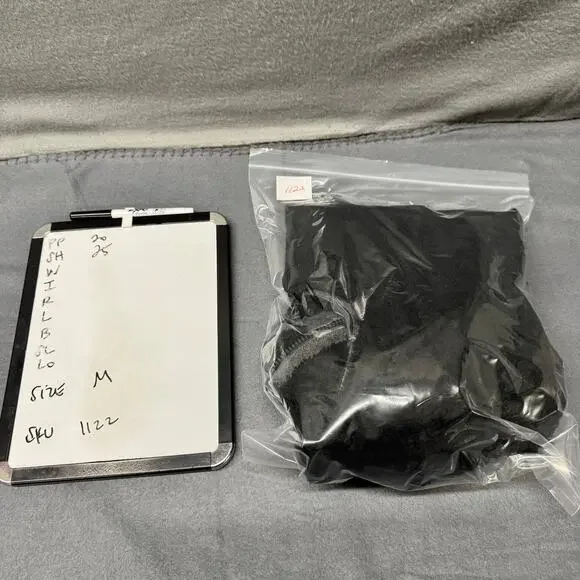 Kuhl Flight Vest Womens Medium Black Full Zip Sherpa Fleece Hidden Hood Jacket - Picture 11 of 11